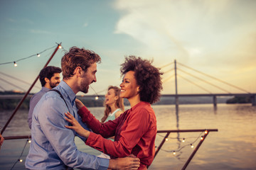 They never miss a chance to dance