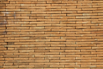 Brick wall texture on rustic background style