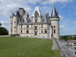 Fototapeta premium Château de La Rochefoucauld, Charentes, France