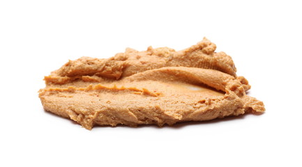 Pate, pasty spread isolated on white background