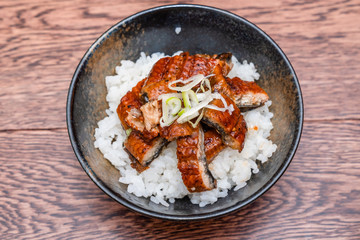 Japan eel rice bowl
