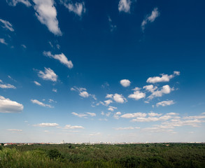 Fototapeta premium Panaorama des Berliner Westends / Messe