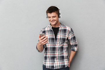 Portrait of a cheerful young man