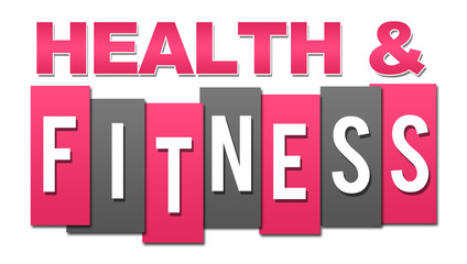 Health And Fitness Professional Pink Grey 