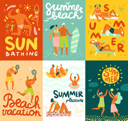 Vacation Flat Cards