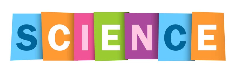 Foto op Plexiglas "SCIENCE" colourful vector letters icon © Web Buttons Inc