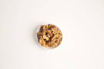 Walnuts kernel isolated