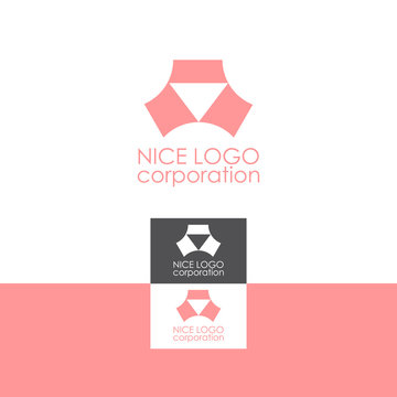 Logos Vector Illustration. Vector design elements for your compani logo. Modern logotipe.
