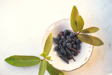honeysuckle on the table