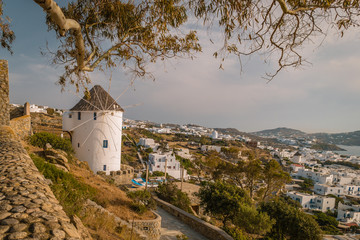 Greek windmill Mykonos Greece