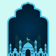 ramadan kareem islamic background template