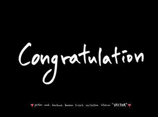 인사말 / 손으로 쓴 글씨체