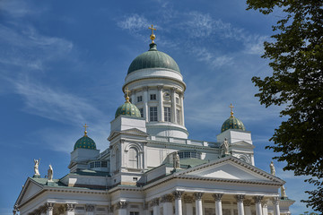 Cathedral of the Diocese of Helsinki, finnish Evangelical Lutheran church, located in the...