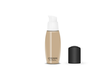 Cosmetics Cream Foundation Bottle Make-up Beauty Care Products Krem
