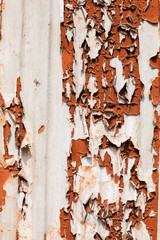 old painted surface with rustic oil paints