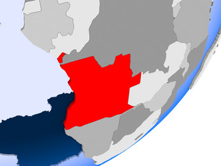 Map of Angola