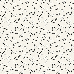 memphis style geometric seamless pattern