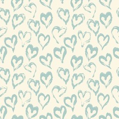 Seamless heart pattern.