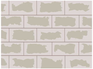 Old gray concrete block wall background