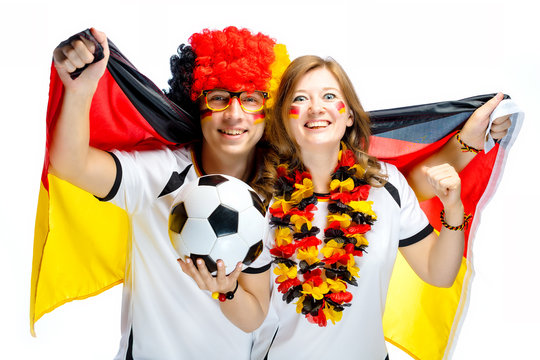 Deutsche Fussball fans 