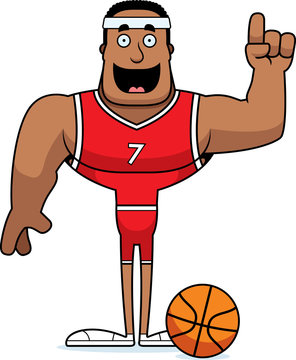 Cartoon Basketball Player  Idea