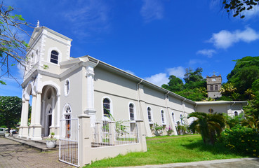Cathedral of Our Lady of Immaculate Conception in Victoria, capital of Seychelles