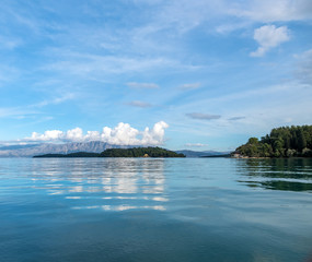 Nidri on Lefkada island