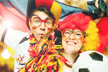 Deutsche Fussball fans  © karepa