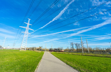 tram is mass transportation in many country