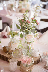 Tisch Deko Hochzeit 3