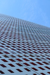 Tiled urban mosaic pattern