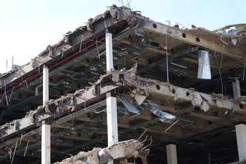 Zerstörtes Gebäude