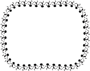 people vector border