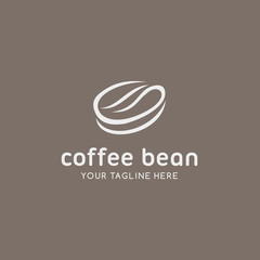 Coffee Bean Retro Shop Design Vector