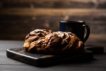 Sweet maple syrup bread