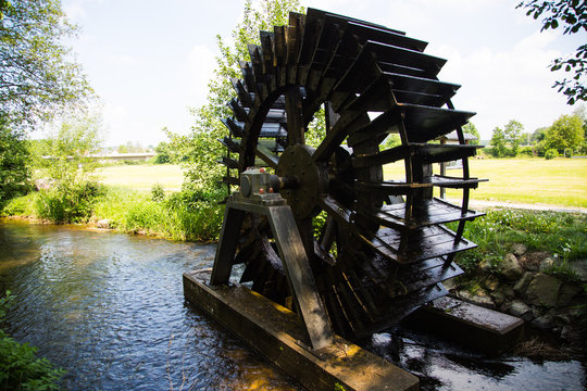 Old mill in Pfreimd in the Upper Palatinate