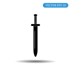 Sword icon.Vector illustration eps 10