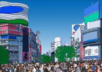 渋谷駅前交差点