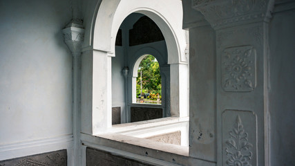 Fototapeta na wymiar Hall of Taman Ujung Royal Palace