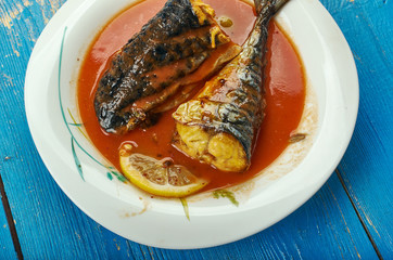 Easy Mackerel tomato stew