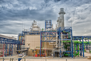 Electric turbine generator © Bannasak