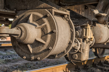 Brake cylinder of a railway freight wagon