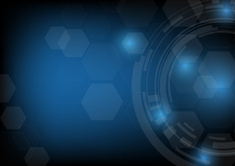 Abstract technology concept background, Vector illustration.