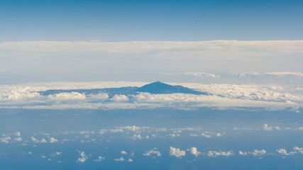 Mount Teide volcano, aerial view