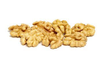 Walnuts isolated on white