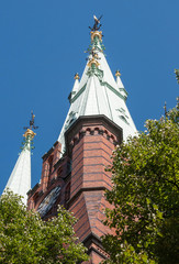 The Klara Church in Stockholm, Sweden