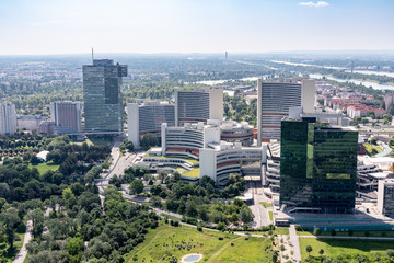 Die Vereinten Nationen in Wien mit der Atomenergiebehörde