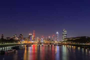 Fototapeta na wymiar Skyline von London