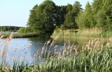 Seen, naturbelassene Landschaft