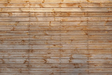 Wall of boards with nails. texture, background